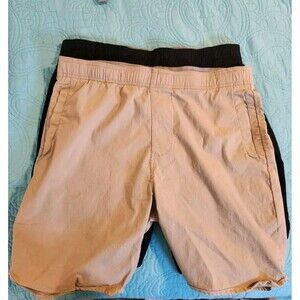 Wear First Volley Men's Size L(34-36) Cotton Nylon Elastic Waist Shorts Set Of 2